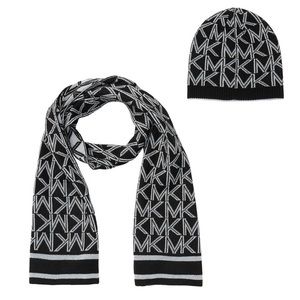 NEW ⭐️ MICHAEL Michael Kors Glitter Logo Scarf Set